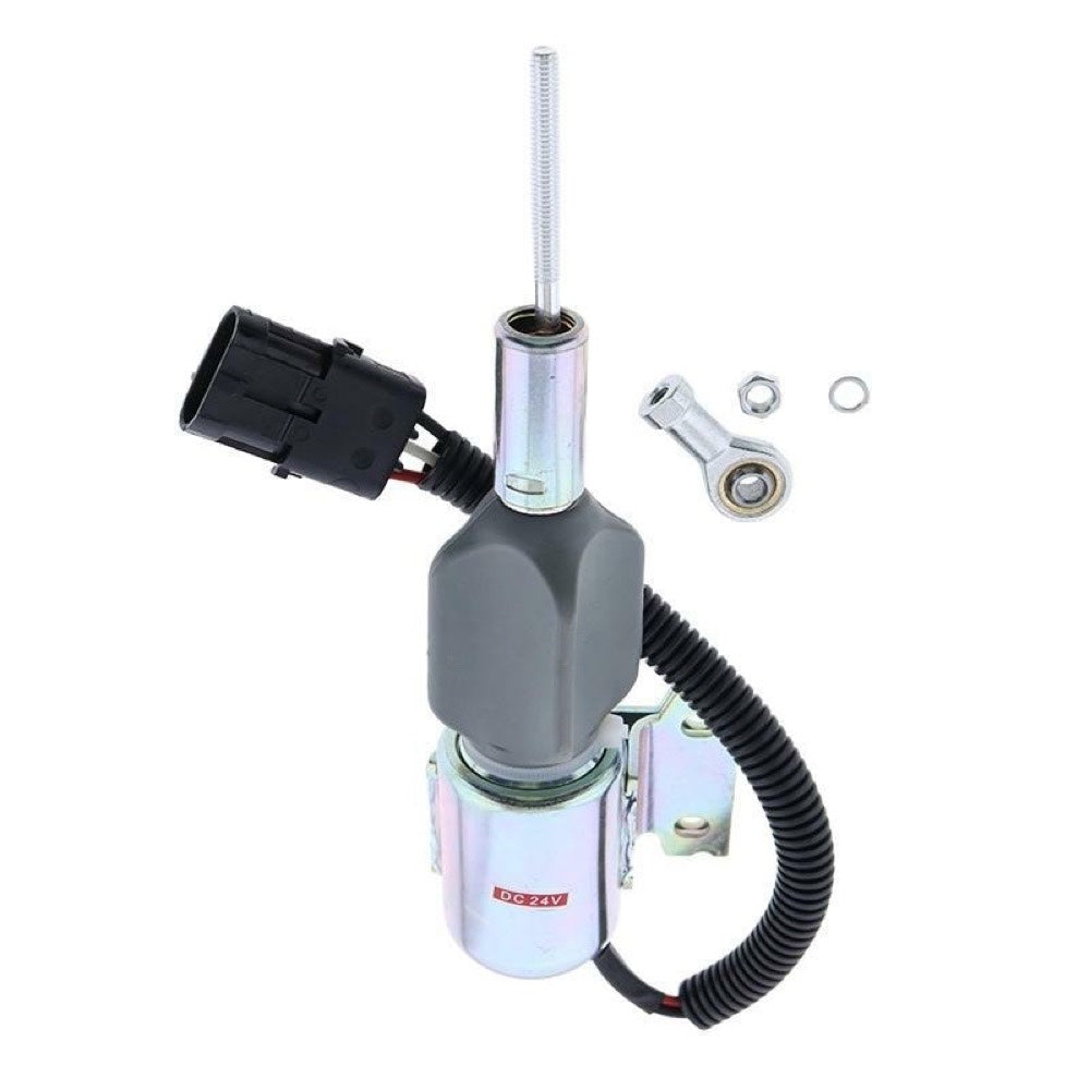 24V Stop Solenoid 6733-81-9110 fits Komatsu Wheel Loader WA180PT-3L WA250PT-3L